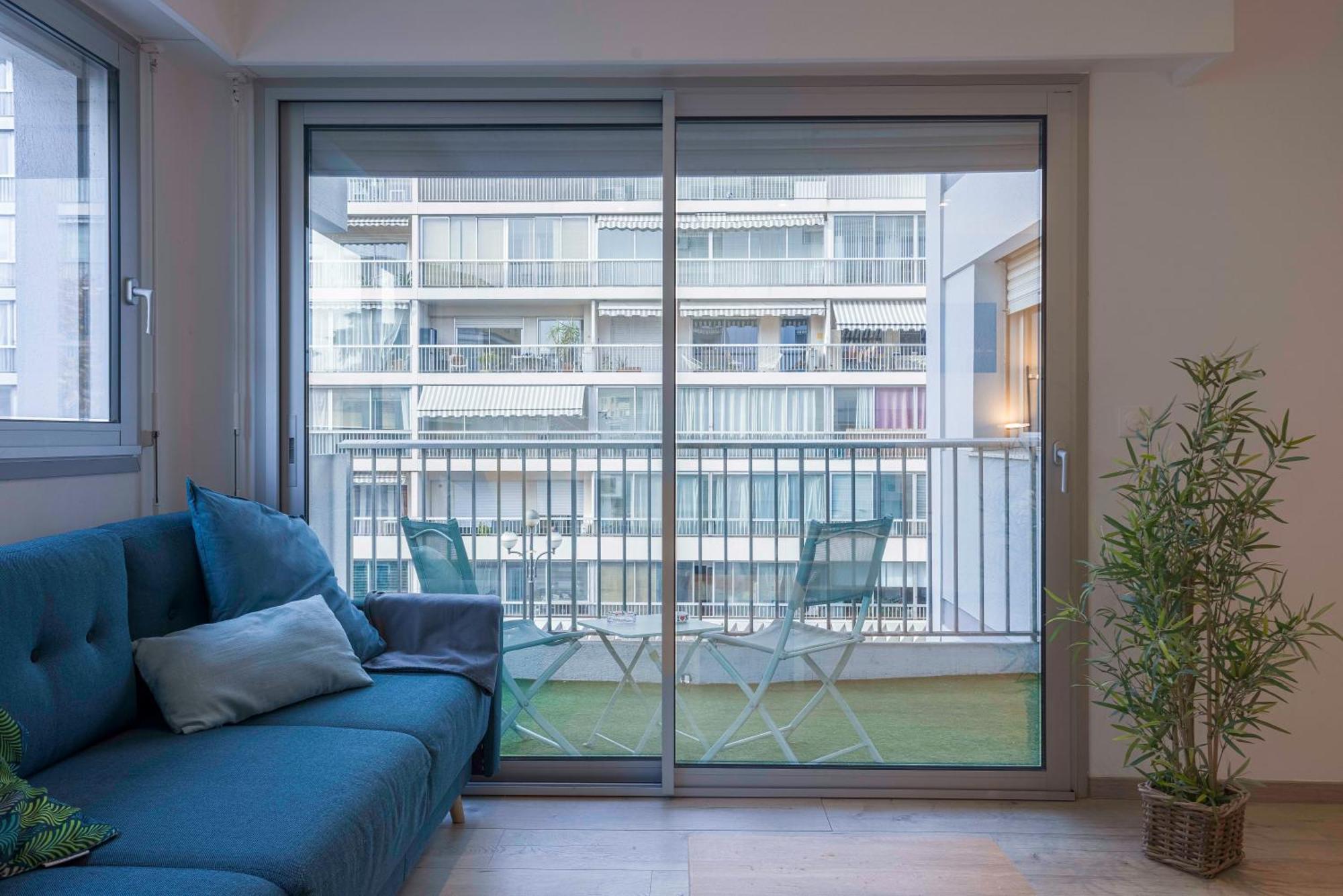 شقة "Casa Nonna" - 16 Mn A Pied Du Palais, Parking Prive, Clim, Ascenseur كان المظهر الخارجي الصورة